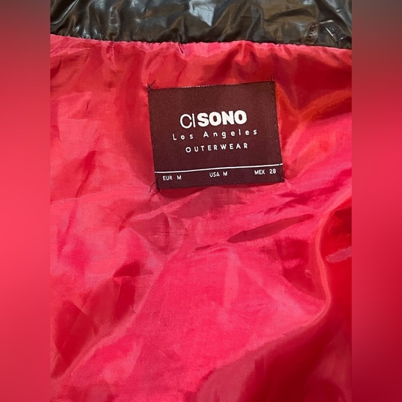 CI SONO Black puffer‎ jacket size M. - Picture 11 of 13